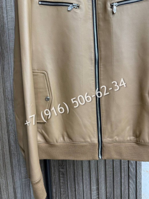 Кожаная куртка Hermes 5739 4