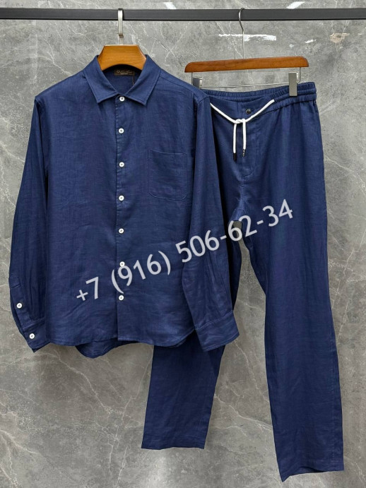 Льняной костюм Loro Piana 11162 4