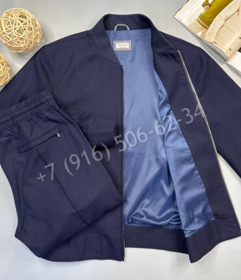 Прогулочный костюм из льна  Brunello Cucinelli 17795