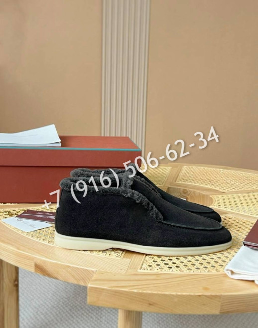 Лоферы Loro Piana на меху 5391 5