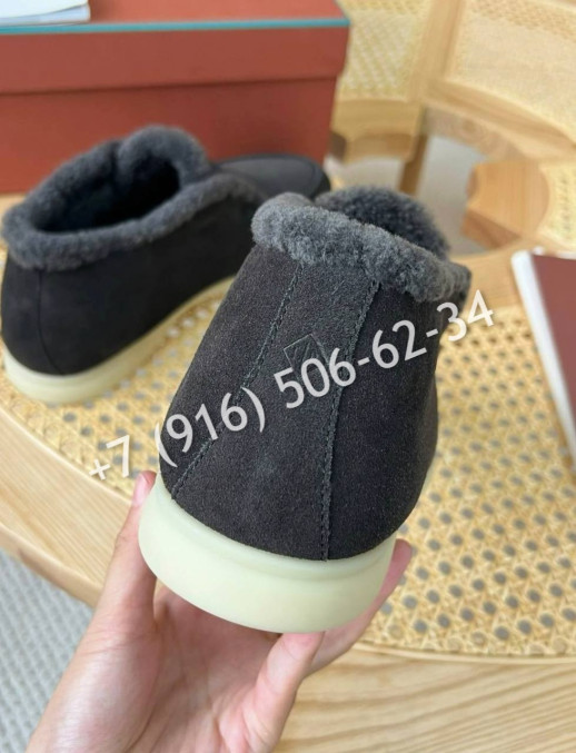 Лоферы Loro Piana на меху 5391 5