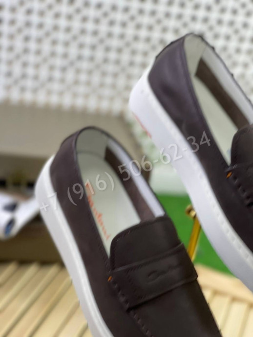 Лоферы Santoni 12404