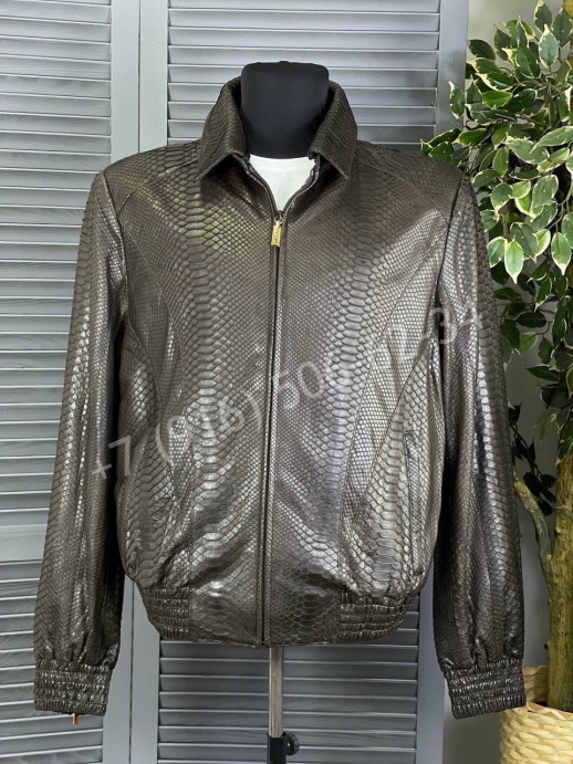 Куртка из кожи питона ZILLI 15166