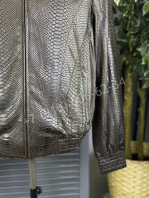 Куртка из кожи питона ZILLI 15166