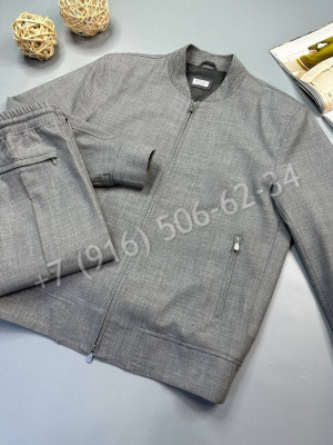 Прогулочный костюм из льна  Brunello Cucinelli 17796