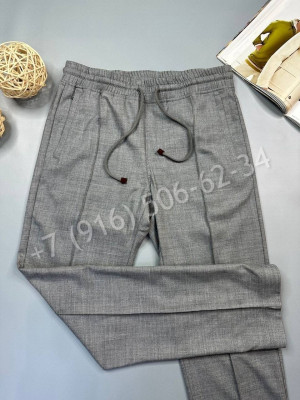 Прогулочный костюм из льна  Brunello Cucinelli 17796