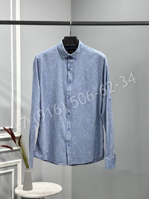 Рубашка из льна Tom Ford 18396