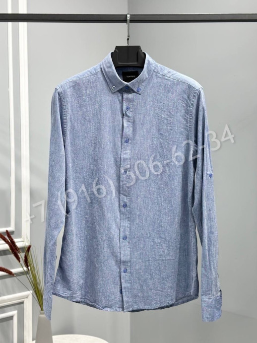 Рубашка из льна Tom Ford 18396