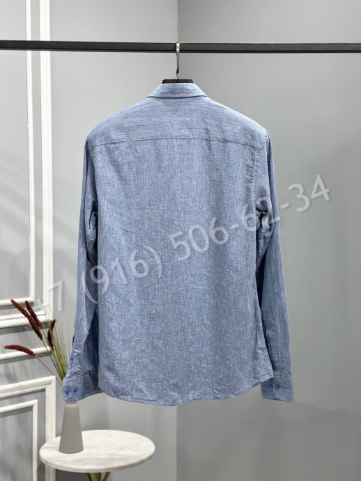 Рубашка из льна Tom Ford 18396