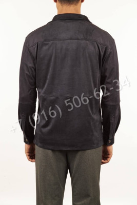 Велюровая рубашка Loro Piana 19402