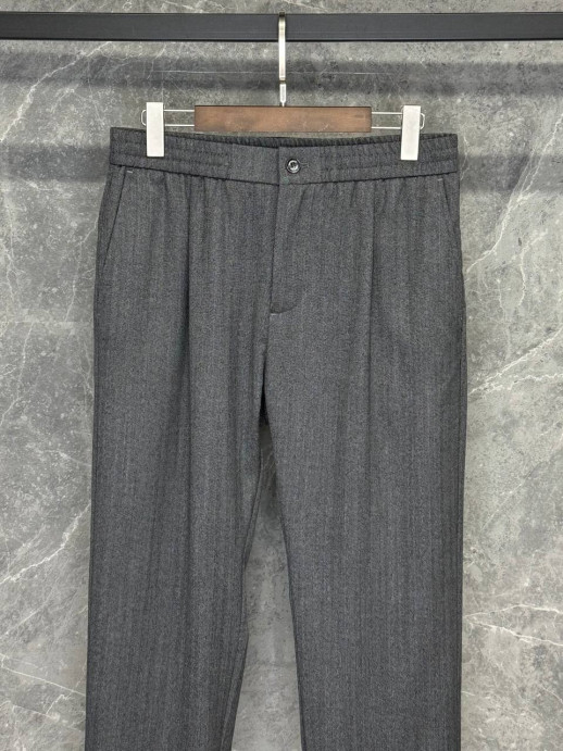 Брюки Brunello Cucinelli из шерсти 19216