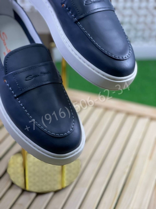 Лоферы Santoni 12405