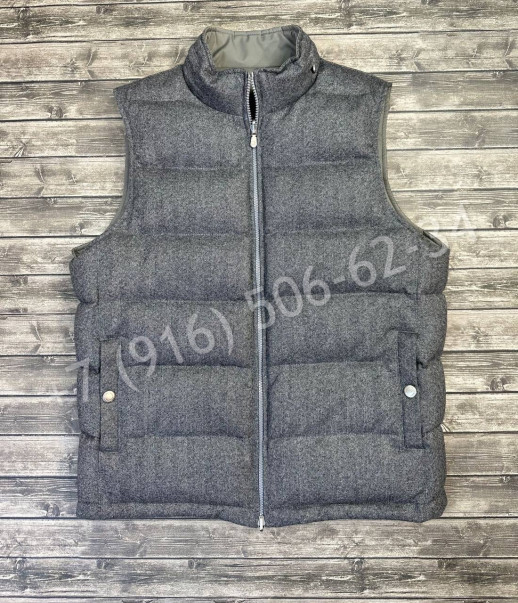 Жилетка двухсторонняя Brunello Cucinelli 24773