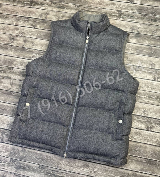 Жилетка двухсторонняя Brunello Cucinelli 24773