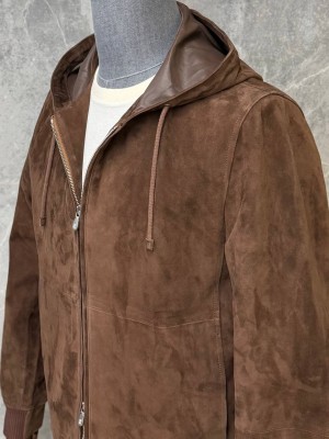 Замшевая куртка Brunello Cucinelli 9800 3