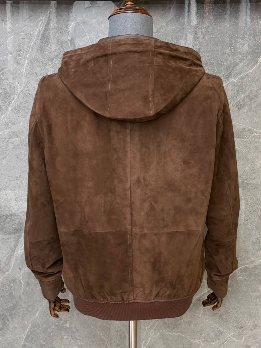 Замшевая куртка Brunello Cucinelli 9800 3