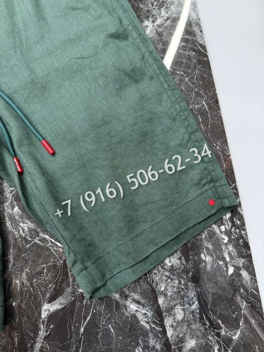 Шорты Kiton из льна 31111 2