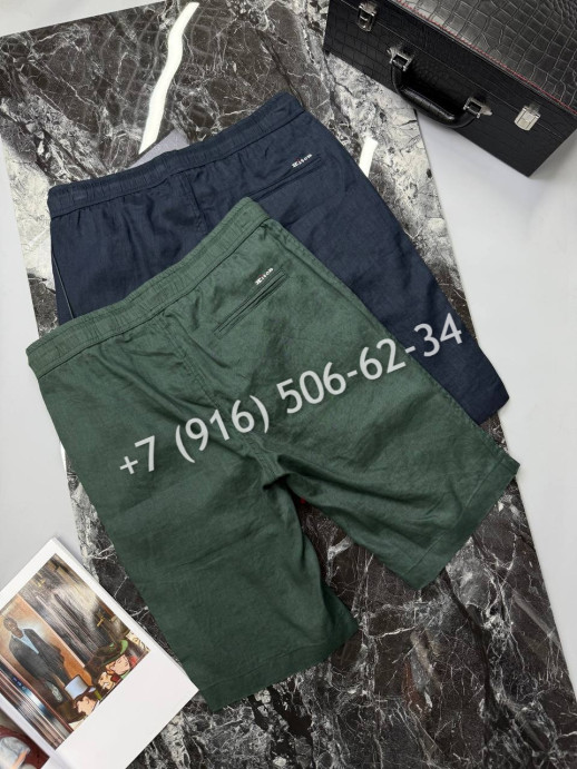 Шорты Kiton из льна 31111 2