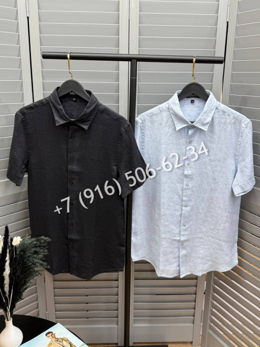 Рубашка Zegna / лен 12178 1