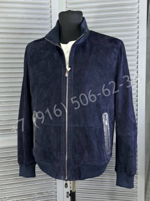 Замшевая куртка Brunello Cucinelli 27277