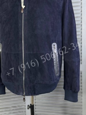 Замшевая куртка Brunello Cucinelli 27277