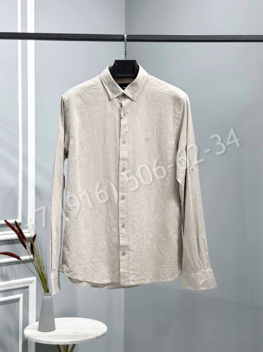 Рубашка из льна Tom Ford 18397