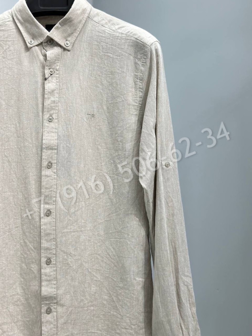 Рубашка из льна Tom Ford 18397