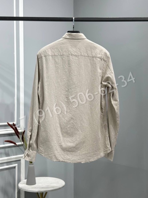 Рубашка из льна Tom Ford 18397