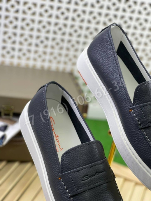 Лоферы Santoni 12406