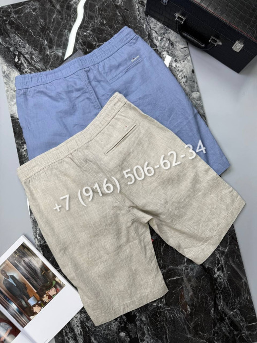 Шорты Kiton из льна 31111 3