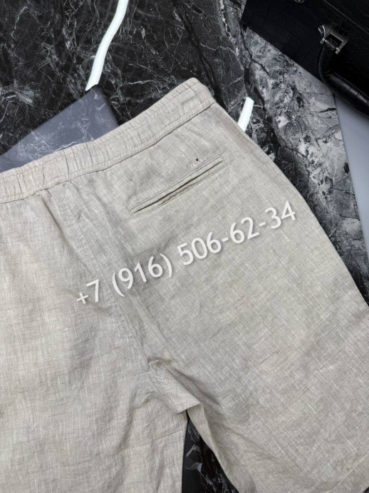 Шорты Kiton из льна 31111 3