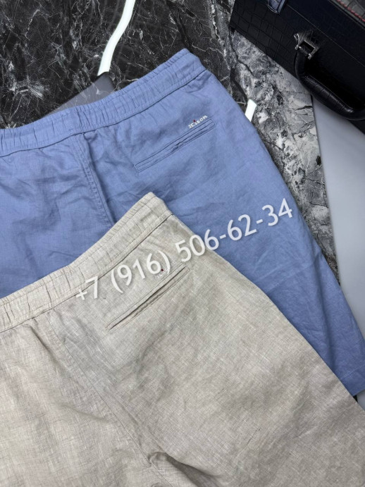 Шорты Kiton из льна 31111 3