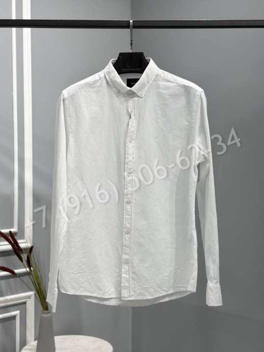 Рубашка из льна Tom Ford 18398