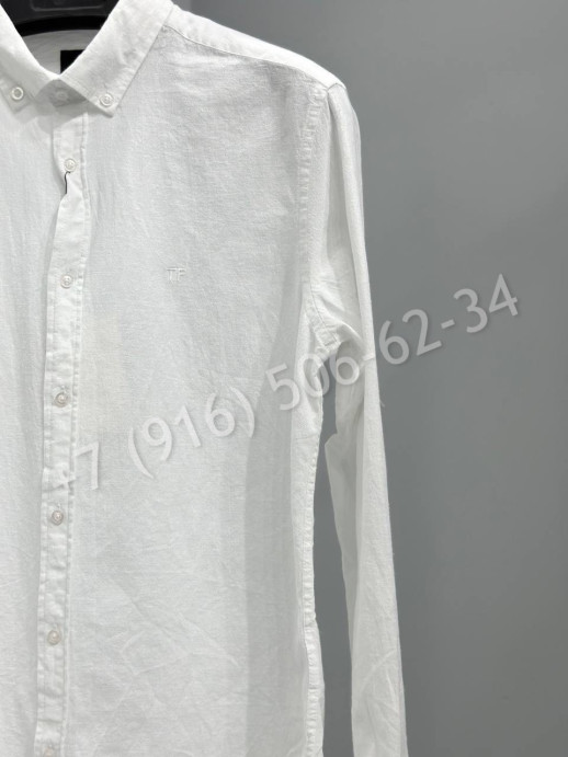 Рубашка из льна Tom Ford 18398