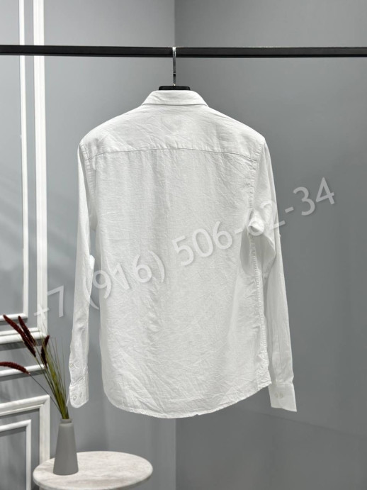 Рубашка из льна Tom Ford 18398