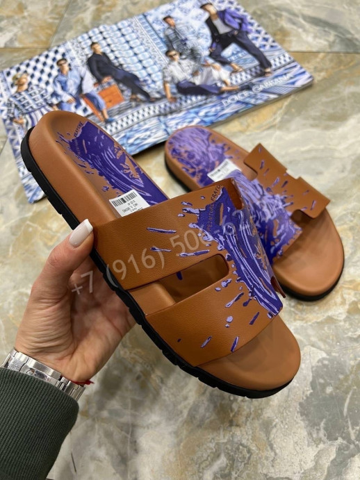 Тапочки Hermes 12608