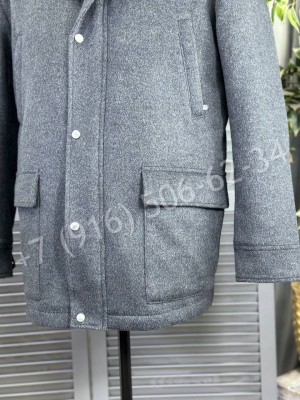 Кашемировое пальто Brunello Cucinelli на меху 23628