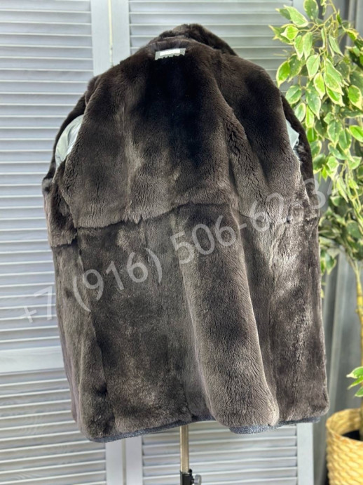 Кашемировое пальто Brunello Cucinelli на меху 23628