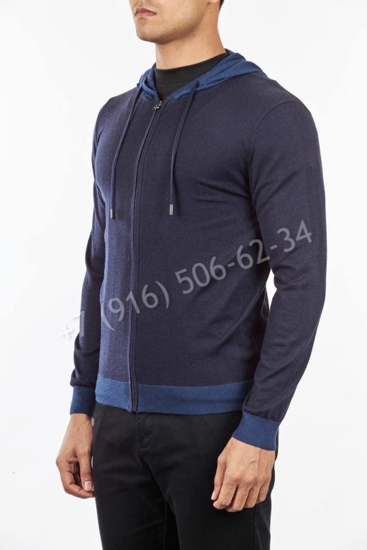 Кардиган на молнии KITON 19702