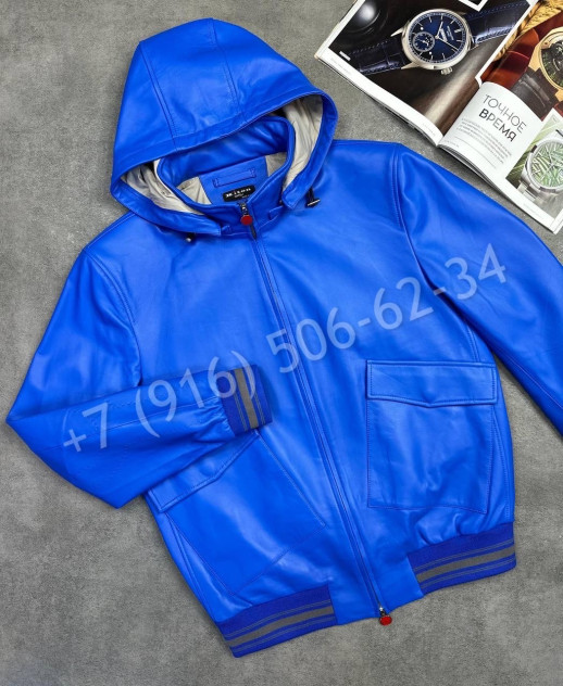 Кожаная куртка KITON 29779