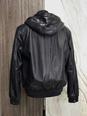 Кожаная куртка Galli/мех овчина 6394