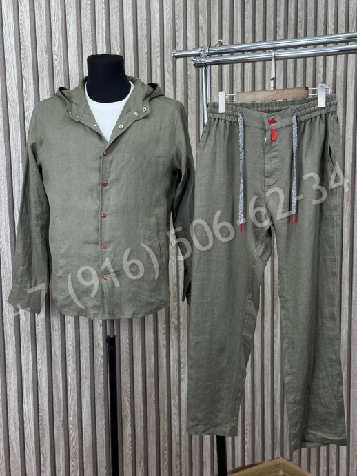 Прогулочный костюм KITON из льна 30781