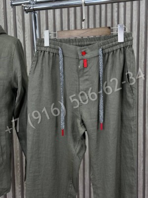 Прогулочный костюм KITON из льна 30781